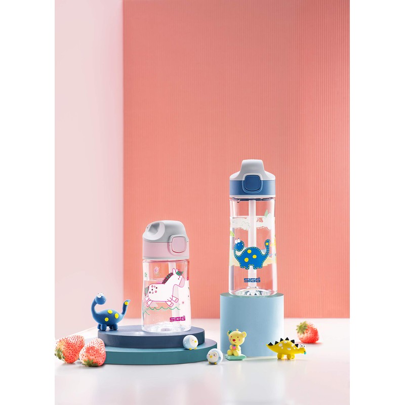 SIGG - Aluminium Kids Water Bottle - Miracle Dinosaur -