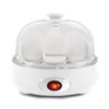 Elite Gourmet EGC007CHW Easy Electric 7 Egg Capacity Cooker, Poacher,