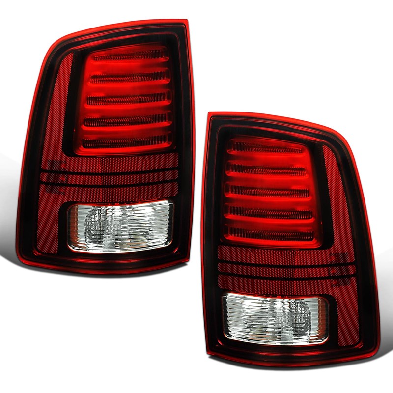 KNSPEC LED Tail Lights Compatible with 2014-2018 Dodge Ram 1500