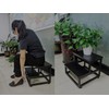 YAKANJ Step Stools for Adults Kids, Heavy Duty Sturdy Metal