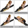 sourcing map Ratchet Lashing Strap Tie Down Strap Tie Down
