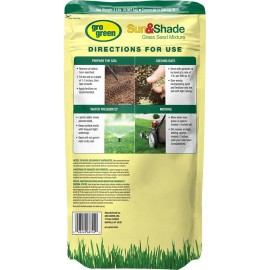 Gro Green Sun & Shade Grass Seed Mixture - 2lbx5