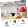 ULTECHNOVO Adorable Rabbit Kitchen Timer Mechanical Cooking Timer for Baking