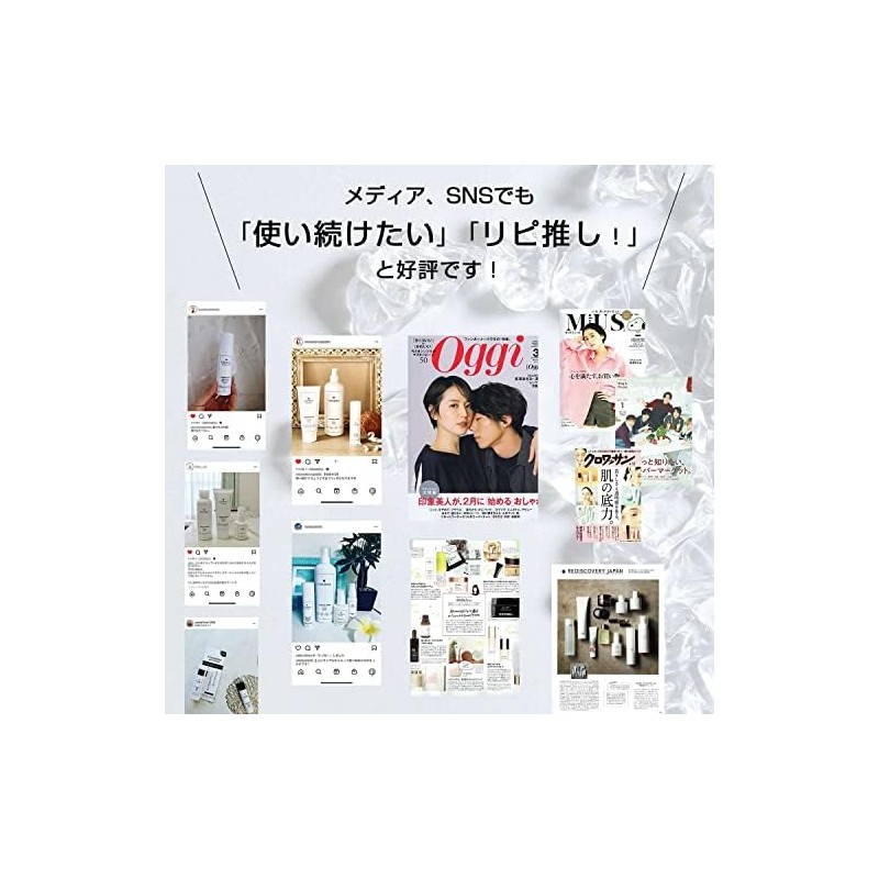FUKUBISUI Moisturizing Set (Face & Body Lotion, One-touch Cap Type),