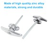 Bonsicoky Garage Door T-Handle Lock with 2 Keys, T-Handle Universal