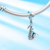 Sax Charm Music Charm 925 Sterling Silver Saxophone Bead Fit