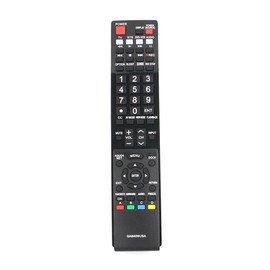 GA840WJSA Replacement Remote Applicable for Sharp LCD TV LC-40LE820UN LC-46LE810UN LC-46LE820UN LC-40LE810UN LC-52LE810UN LC-52LE820UN LC-60LE810UN LC-60LE820UN LC40LE820UN LC46LE810UN LC46LE820UN
