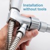 OFFO Shower Head Holder with Solid Metal Ball Joint for