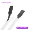 DMiotech 6m Wire Loom Split Tubing 12.7mm, Cord Protectors from