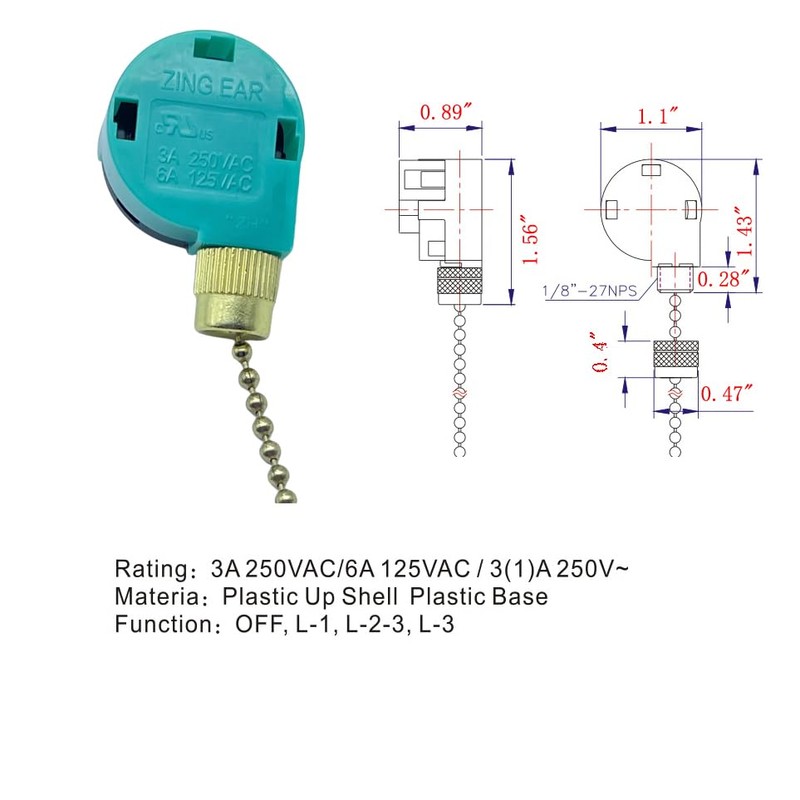 New Ceiling Fan Capacitor CBB61 4.5uf + 6uf + 5uf