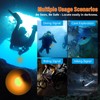 ORCATORCH SD01PRO Upgraded Bright Dive Signal Light, Submersible Beacon Mini