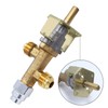 MENSI Propane Gas Fire Pit, Fireplaces Safety Valve with 3/8"