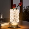Night Light-Luxury Crystal Vase Lamp,Ambient Lighting,Touch lamp,60H Battery Life, Perfect