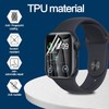 Compatible for Hwagol Smartwatch Screen Protector, Sahouden Full Coverage TPU