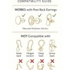 Original Magic Earring Backs for Droopy Ears | Earrings Lifters