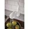 Moen Brecklyn Glacier White One-Handle Single-Hole Kitchen Faucet with Pull-Out
