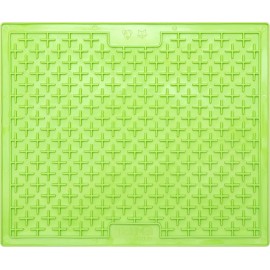 Innovative Pet Products LickiMat Buddy X Large Breed Dog Lick Mat - Green 12"x10" - Non-Toxic - NEW