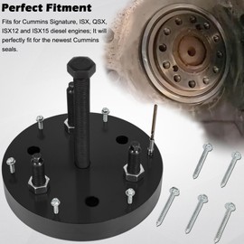 3164780 Crankshaft Rear Main Seal & Wear Sleeve Installer and Remover Tools Set Fits for Cummins ISX QSX ISX15 ISX12 Diesel Engines, Replaces for OEM Part Number 3162994 4965569