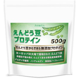 JAY&CO. French Green Bean Protein Powder (Additive-Free, GMO Production, Distribution Management, Plant Protein) (17.6 oz (500 g)