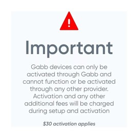 Gabb Watch 3e - Smart Watch for Kids, GPS Tracker, No Social Media or Internet, Fees Required (Dark Gray)