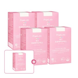 Pros Lab [5 months] Pros Lab Pink Probiotics Vaginal & Intestinal Health Lactobacillus 150 packets, 1 unit / [5개월] 프로스랩 핑크 프로바이오틱스 질&장 건강 유산균 150포, 1개