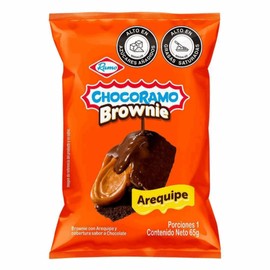 Chocoramo Choco Brownie - Caramel - 65g - 2 pack - Imported from Colombia
