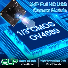 High Frame Wide Angle USB Camera Module for Laptop 1080P Mini USB2.0 Webcam Board High Speed 260fps 120fps 60fps USB with Camera PC Industrial Embedded Lightburn Camera for Computer Raspberry Pi