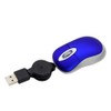 Mini USB Wired Mouse,Retractable Cable Tiny Small Mouse for 3-8