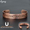 Cigmag Copper Bracelet for Men Ultra Strong Magnetic Bracelets 99.9%