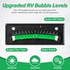 Dunkive 4 Pack Rv Level Bubble,graduated Scale Levels for Precision