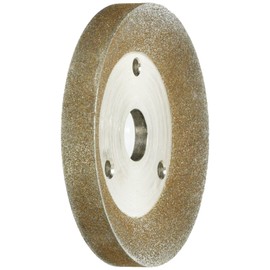 Nishigaki Industries N-874-2 Large Diameter Ironwork Drill Polishing Machine Replacement Whetstone for Doriken X26 (No.22), 135° Tip Angle