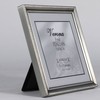 Lawrence Frames Antique Pewter 5x5 Picture Frame - Bead Border
