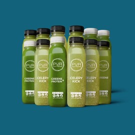 GREENS MEDLEY DAILY JUICE PACK - Type: Green Medley (Greens, Celery, Greens Protein), Size: 12 oz, Qty: 6 pack