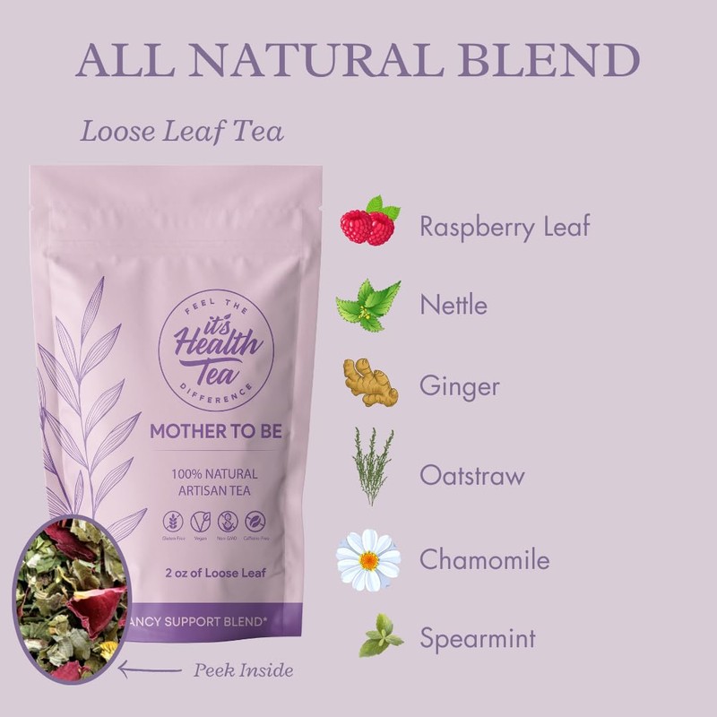 Mother to Be Premium Pregnancy Tea Blend for Expecting Mothers