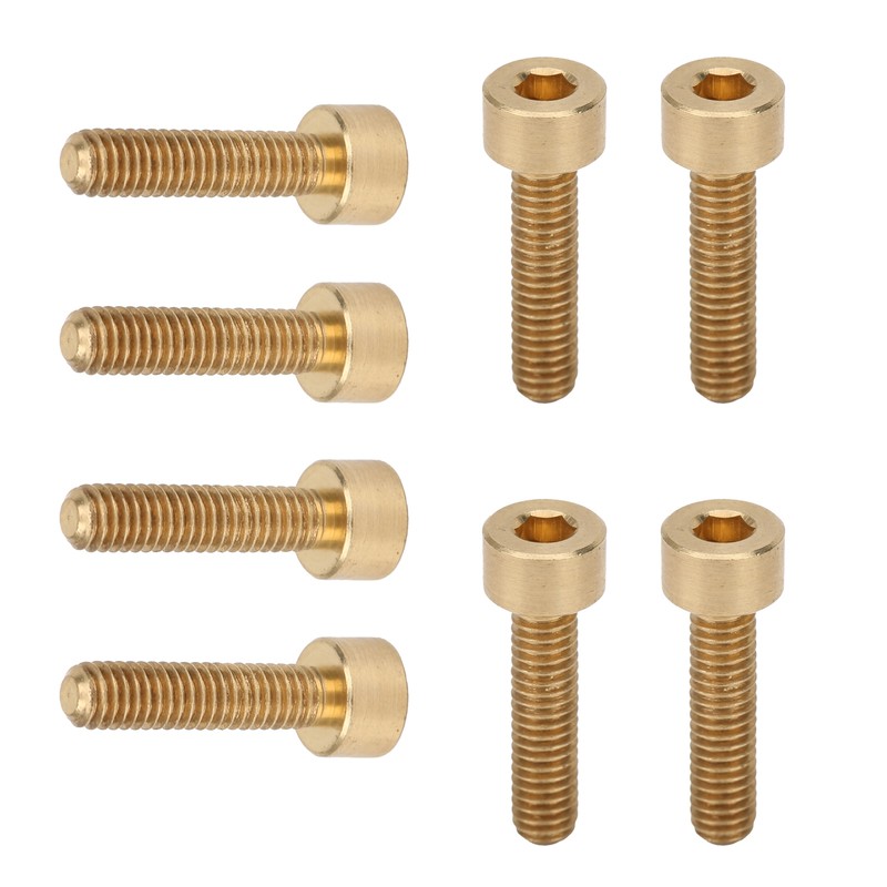 50Pcs Cap Hex Socket Screw Copper Fastener Hardware Tools Industrial
