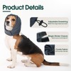 Kuoser Dog Calming Hood for Noise Anxiety Relief – Adjustable