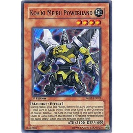 Yu-Gi-Oh! - Koa'ki Meiru Powerhand (RGBT-EN022) - Raging Battle - 1st Edition - Super Rare