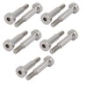 sourcing-Map Shoulder Bolt 5mm Diameter 16mm Length Shoulder Thread M4