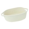 Hopbucan Rope Storage Baskets Woven Basket Portable Cotton Storage Baskets