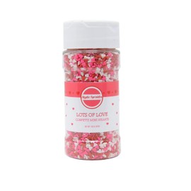 Mystic Sprinkles Lots of Love Valentines Mini Hearts Confetti 2.6oz Bottle