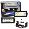 iJDMTOY Rear Bumper Mount Searchlight Reverse LED Light Bars Compatible