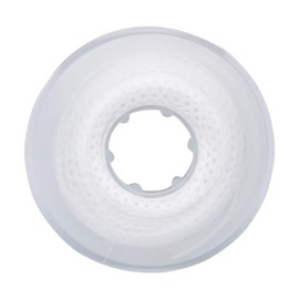 ANNWAH Dental Colorful Orthodontic Braces Rubber Chains,Dental Rubber Chains for Braces Power Chains for Orthodontic Treatment(Long,White 3)