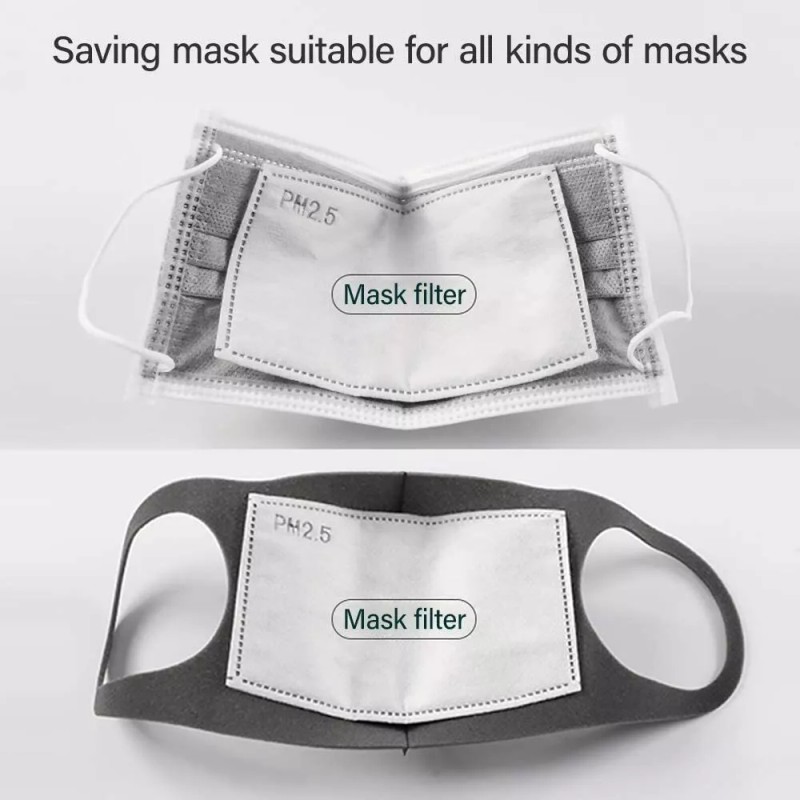 (10pcs) Adult PM2.5 5 Layer White Face Super Fresh Air