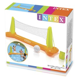 Intex Kids Backyard Fun Play Pool Volleyball Game Slide Inflatable Center Summer Outdoor Pool Fun Swimming
