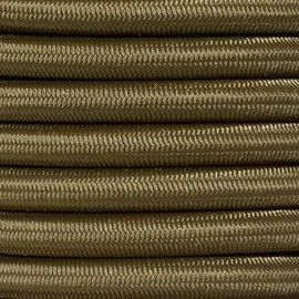 West Coast Paracord Bungee Elastic Nylon Shock Cord (1/2 Inch x 25 Feet, Coyote Brown)