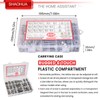 M5 M6 M8 Nuts and Bolts Assortment Kit 12mm-40mm, Metric