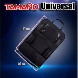 J.H. Company Organizador Para Asiento Trasero De Auto Porta Tablet Zc-001