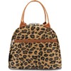 FlowFly Leopard Insulated Lunch Cooler Bag - Tote Organizer for