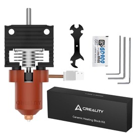 Creality K1C Hotend Kit, Upgraded Ceramic Heating Block Kit High Temperature Resistant, All-Metal Integrated Design Kit