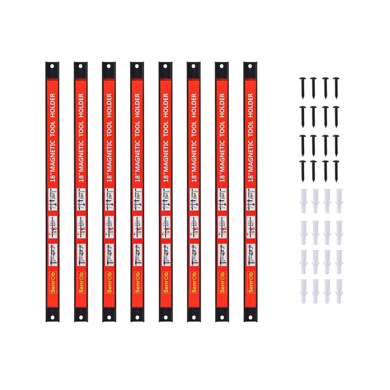 CooFel Magnetic Tool Holder 18 Inch 8 Pack Heavy Duty
